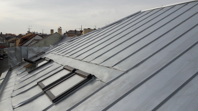  Lazebnická 19 - po realizací Oprava střechy